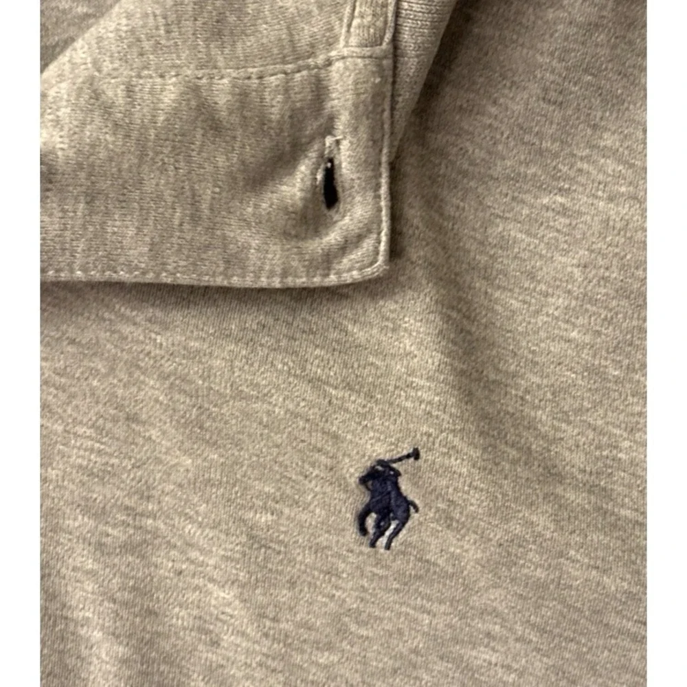 Polo Ralph Lauren Mens Long Sleeve Shirt - size XL, Gray, Buttoned